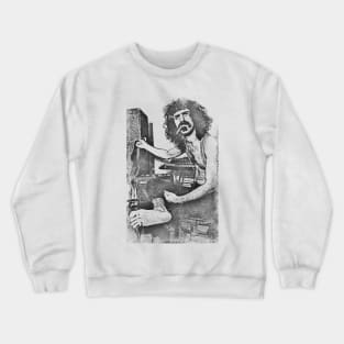 Retro Frank Zappa Crewneck Sweatshirt